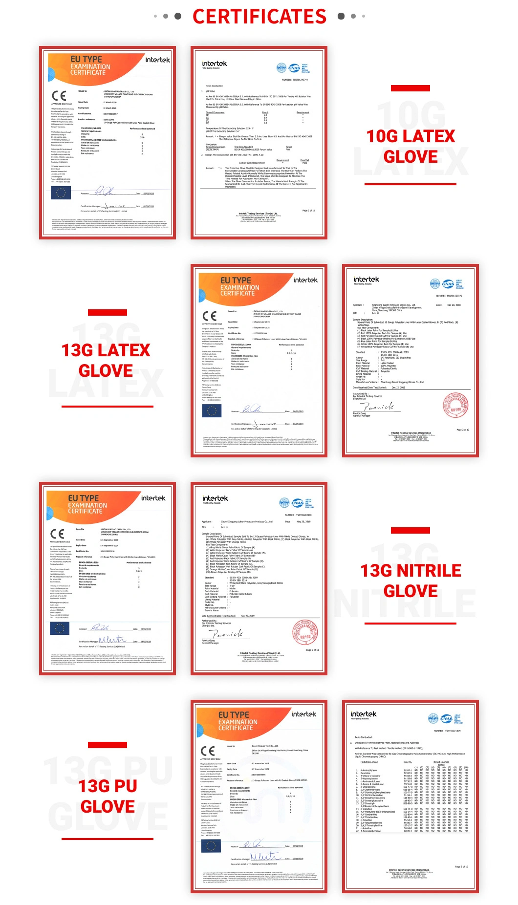 Rubber Glove Work Hand Industrial Gloves for Industrial, Agriculture, Chemical