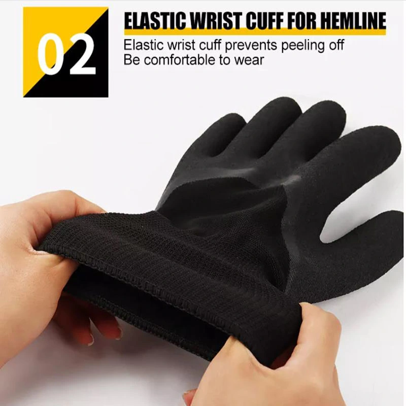 Antistatic Carbon Fiber Gloves PU Coated Protective Gloves