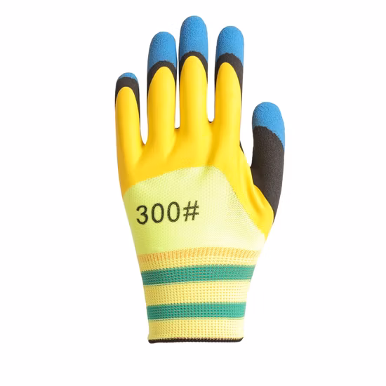 Gants de protection tricotés pour la sécurité des travaux de sauvetage avec sangle de pompier structurel