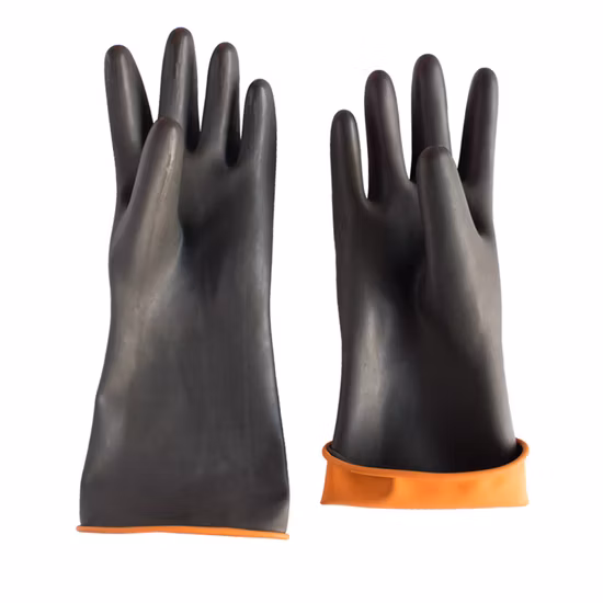 Mécanicien sans couture industriel sécurité du travail travail de travail résistant aux coupures gants de protection en Latex nitrile